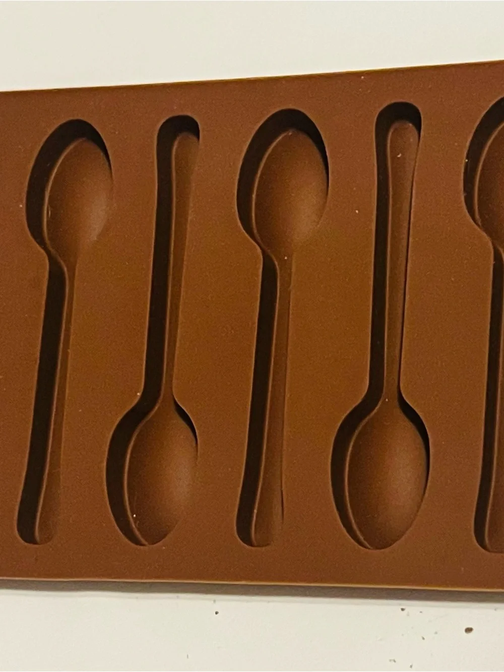 New Silicone Spoon Mold to make Chocolate Spoons